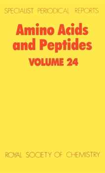 Hardcover Amino Acids and Peptides: Volume 24 Book