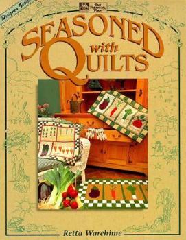 Paperback Seasoned with Quilts Book