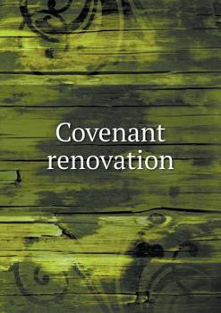 Paperback Covenant renovation Book