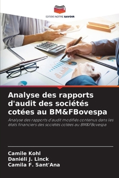 Paperback Analyse des rapports d'audit des sociétés cotées au BM&FBovespa [French] Book