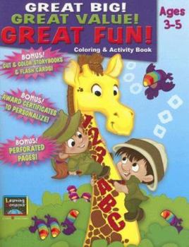 Paperback Great Big! Great Value! Great Fun!: Coloring & Activity Book