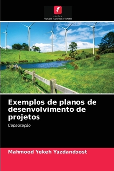 Paperback Exemplos de planos de desenvolvimento de projetos [Portuguese] Book