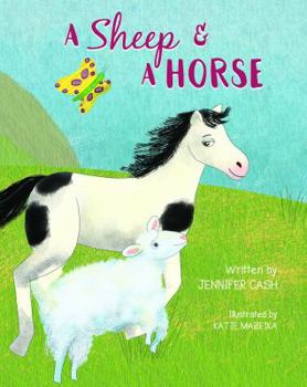 Hardcover Sheep & a Horse Book