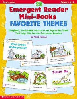 Paperback 25 Thematic Mini Books for Emergent Readers Book