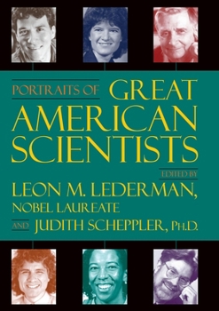 Hardcover Portraits of Great American Scientists Book