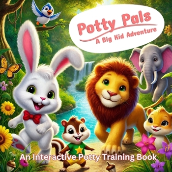 Paperback Potty Pals: a big kid adventure: interactive potty training books for 2 year olds Book