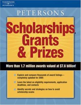 Paperback Peterson's Scholarships, Grants & Prizes Book