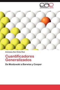 Paperback Cuantificadores Generalizados [Spanish] Book