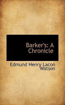 Paperback Barker's: A Chronicle Book