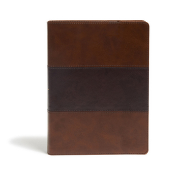 Imitation Leather KJV Study Bible, Full-Color, Saddle Brown Leathertouch Book