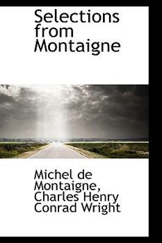Paperback Selections from Montaigne Book