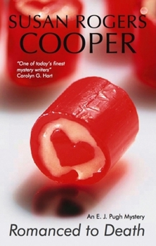 Hardcover Romanced to Death [Large Print] Book