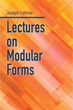 Paperback Lectures on Modular Forms Book