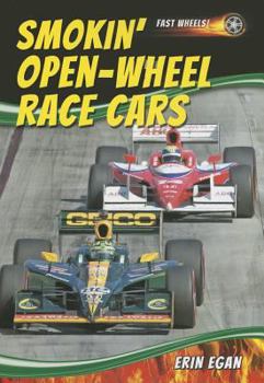 Paperback Smokin' Open-Wheel Race Cars Book