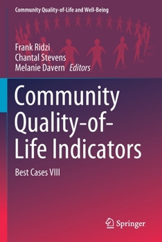 Paperback Community Quality-Of-Life Indicators: Best Cases VIII Book