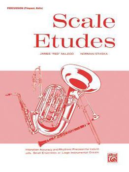 Paperback Scale Etudes: Percussion (Timpani, Bells) Book