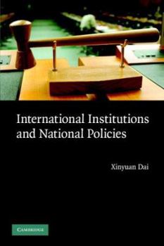 Paperback Intl Institutions National Policies Book