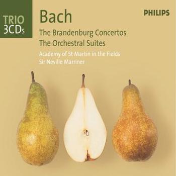 Music - CD Brandenburg Concertos; Orchestral Suites (3 CD) Book
