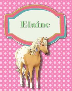 Paperback Handwriting and Illustration Story Paper 120 Pages Elaine: Primary Grades Handwriting Book