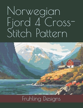 Paperback Norwegian Fjord 4 Cross-Stitch Pattern Book