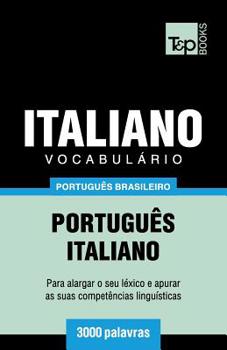 Paperback Vocabulário Português Brasileiro-Italiano - 3000 palavras [Portuguese] Book