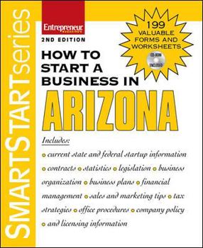 Paperback How to Start a Business in Arizona (Smart Start) Book