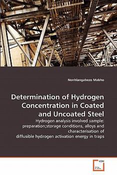 Paperback Determination of Hydrogen Concentration in Coated and Uncoated Steel Book
