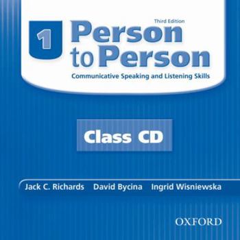 Audio CD Person to Person Third Edition 1 CDs: Class CDs Book