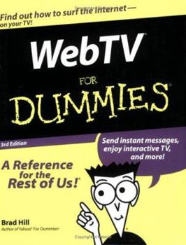 Paperback WebTV for Dummies Book