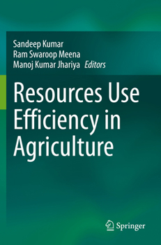 Paperback Resources Use Efficiency in Agriculture Book