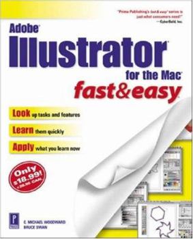 Paperback Illustrator 9 for the Mac Fast and Easy Book