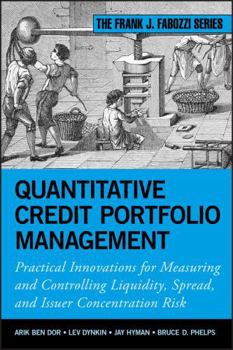 Hardcover Quantitative Credit Portfolio Management Book