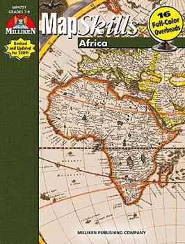 Paperback Map Skills - Africa Book