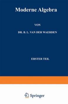 Paperback Moderne Algebra [German] Book