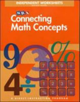 Paperback Connecting Math Concepts Independent Worksheets, Level B (Blackline Masters) Book