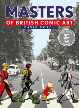 Hardcover Masters of British Comic Art Book