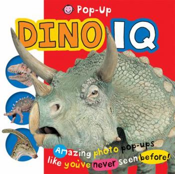 Hardcover Pop Up Dino IQ (Pop-Up IQ) Book
