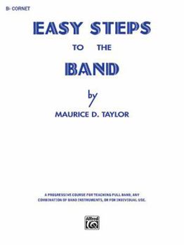 Paperback Easy Steps to the Band: B-flat Cornet (Trumpet) Book