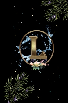 Paperback L: Initial Monogram Letter L College Ruled Notebook. Amazing Medium Lined Journal Notebook / Diary / Christmas & Birthday Book