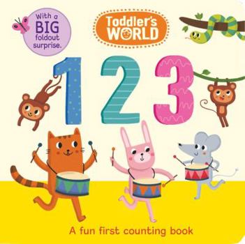 Board book Toddler's World: 123 Book