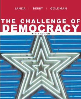 Hardcover The Challenge of Democracy: Government in America Book