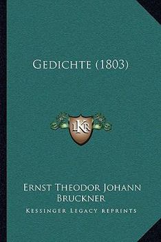 Paperback Gedichte (1803) Book