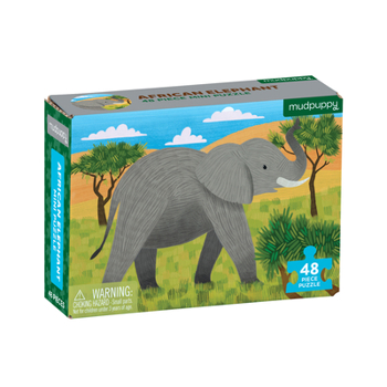 Misc. African Elephant Mini Puzzle Book