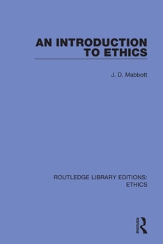 Hardcover An Introduction to Ethics Book