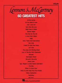Paperback Lennon & McCartney - 60 Greatest Hits Book