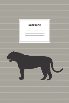 Notebook: Tiger Lion Notebook And Composition Book Journal Soft Cover Lined Planner Diary With Cute Animal