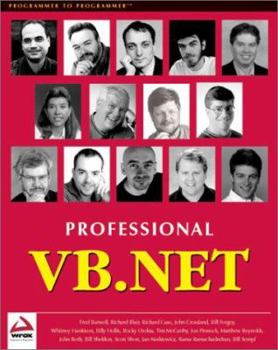 Paperback Professional VB.NET Book