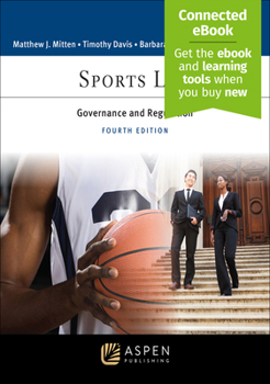 Paperback Sports Law: Governance and Regulation [Connected Ebook] Book