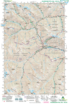 Map McGregor Mountain, Wa No. 81 Book