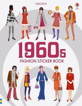 Paperback 1960s Fashion Sticker Book